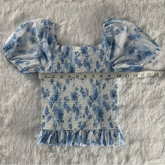 Art Class Floral Girls Top - Picture 5 of 15